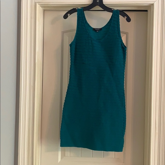 Teal Mini Dress - Picture 1 of 2